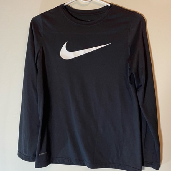 Nike Other - Nike Men Long Sleeve Black Shirt, Size XL, Used $7.00